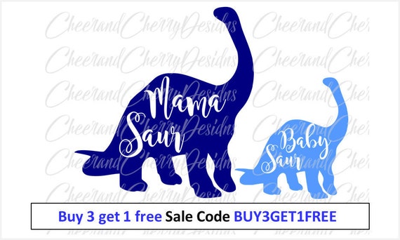 Free Free 195 Mama And Baby Dinosaur Svg SVG PNG EPS DXF File