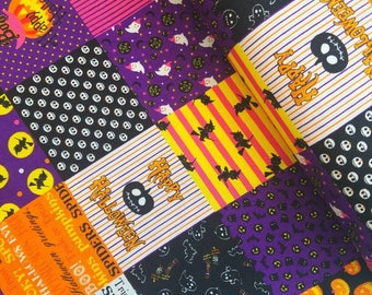 Happy Halloween - Halloween Patchwork(Purple) - Lecien - Japan, Inc