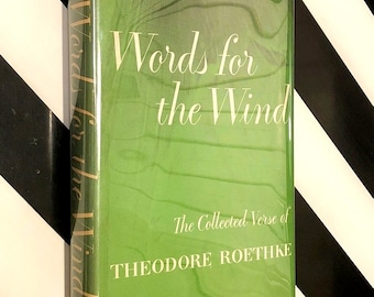 Words for the Wind by Theodore Roethke (1958) signed first edition presentation copy