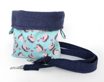 Hedgehog Bonding Bag- Bonding Pouch - Carrying Bag - Cozy Cup - Snuggle Pouch - Hedgie - Small Animal