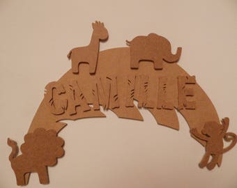 Door cut out name: JUNGLE THEME