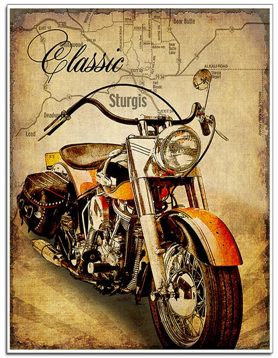 Classic Vintage Motorcycle Art Print The Road To   Il 570xN.716184200 3kj2 