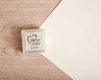 White - Rubber Stamp Mini Ink Pad