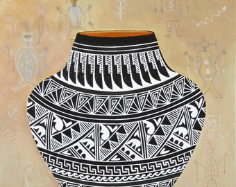 Acoma Pottery