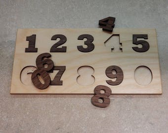 paint by number wooden puzzle