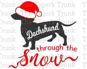 Free Free 240 Dachshund Through The Snow Svg Free SVG PNG EPS DXF File
