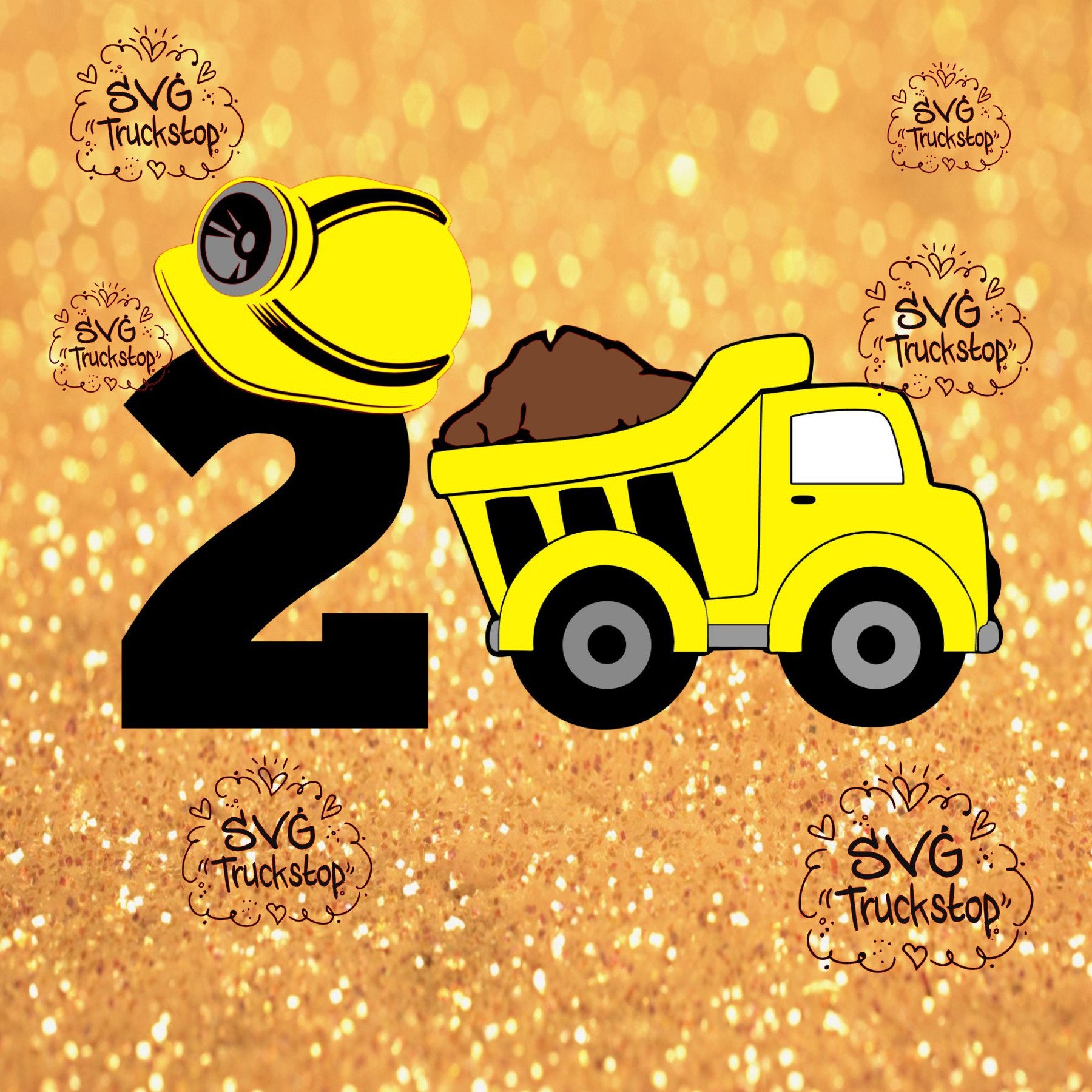 Download Truck second birthday svg quote cutting file SVG file funny