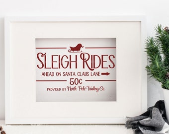 Sleigh Rides SVG