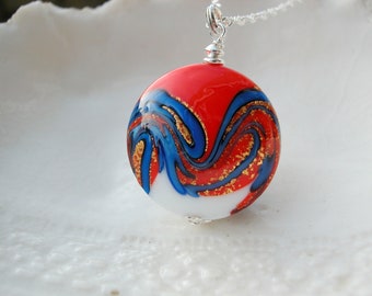 Tricolore Murano Glass Necklace