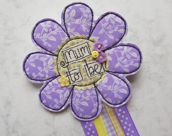 Mummy to be rosette, Flower rosette, Babyshower accessories for Mummy to be, Baby shower, Mummy to be, Mum to be