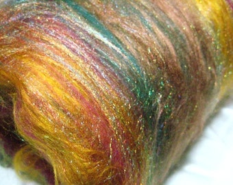 JAPANESE MAPLE - 4 oz Merino / Bamboo/ Firestar