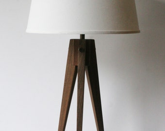Floor Lamp Tripod Black Walnut Floor Lamp Tripod Black Walnut