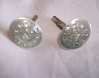 Mexican Silver Vintage Cufflinks Marked