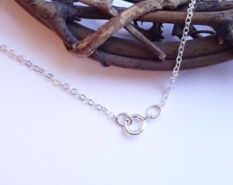 Sterling Silver Finished 18 Inch 1.5mm Flat Cable Chain with Spring Ring Closure HB21218F18