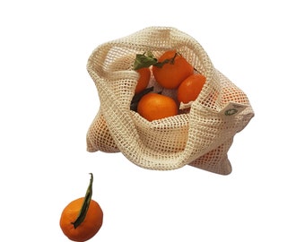 Organic (gots) mesh produce bag