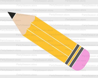 Pencil SVG School svg 100 days of school SVG Education Svg Teacher svg Penail Clip Art Cut files svg for Cricut svg files for Silhouette
