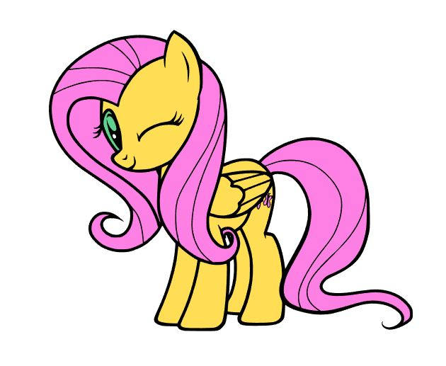 Download my Little Pony Svg fluttershy svg Svg Cutting File Svg Cut