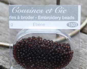Beads embroidery EBONY - (ref 1503)