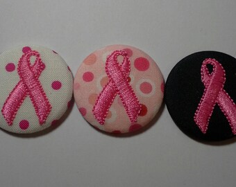 Custom Awareness Ribbon Badge Reel Slide Clip On or Swivel Clip - Id Holder- Retractable