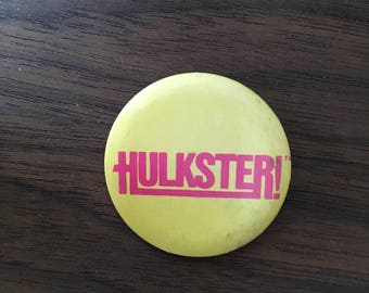 Hulkster Hulk Hogan Pinback Button