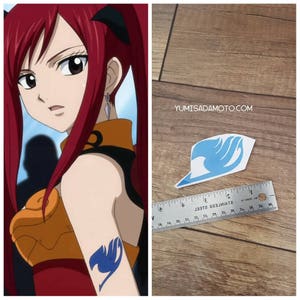 Erza Scarlet Temporary tattoo fairy tail