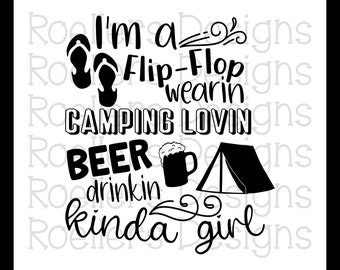 Free Free 309 Camping Lady Svg SVG PNG EPS DXF File