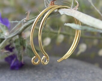 Sterling Silver Ear Wire 1 Pair 25 mm, 925 Sterling Silver Marquis Earring Hooks, silver ear wire, silver earrings, hook Earring Components