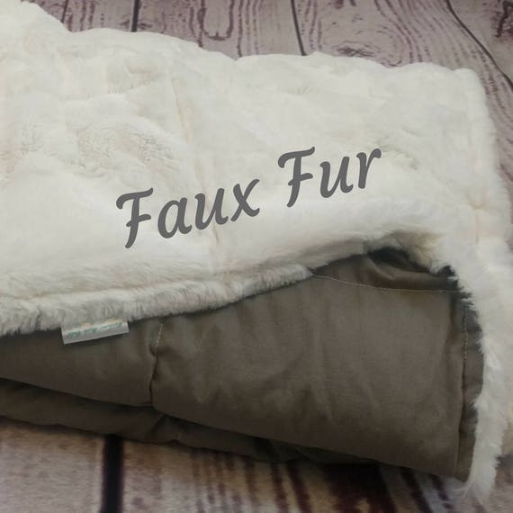 Weighted Blankets Luxurious Faux Fur Soft Cotton