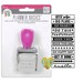 MAMBI Happy Planner Bright Roller Stamp, Planner Stamps, Journaling stamps, Scrapbooking Stamps, Header Stamp, Hustle Stamp (SMPR- 04)