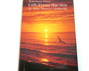 Selections from Gift From the Sea by Anne Morrow Lindbergh, Vintage Hallmark Gift Book