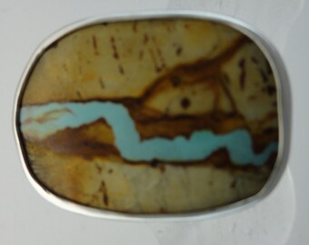 Royston Ribbon "Boulder" Turquoise Ring