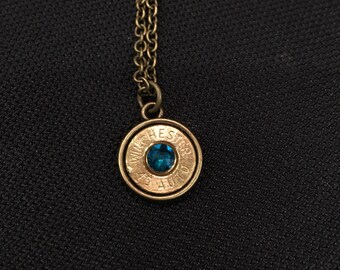 Bullet Charm Necklace