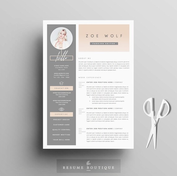 resume template and cover letter references template for pretty resume templates