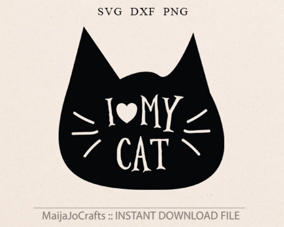 Download Cat SVG Cat lover svg Cat Lady svg Cut File Silhouette SVG