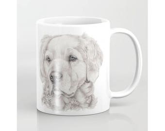 Golden retriever mug