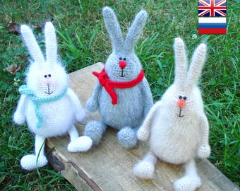 Crochet Easter bunny pattern Amigurumi Crochet toy pattern Decor for Easter Crochet pattern animal crochet Rabbit Phil the Cheerful Bunny
