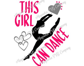 This Girl Can Dance SVG