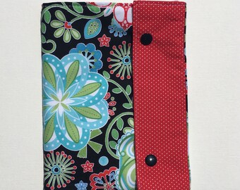 Black Floral Bitzy Bob(TM)
