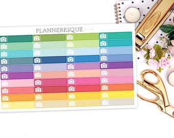 40 Camera Label Stickers, Erin Condren Planner Stickers, Happy Planner Stickers, Camera Stickers, Photography Label Stickers, - L 0008