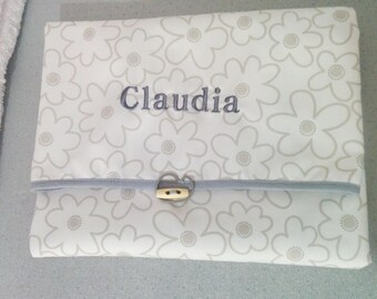Baby changer, changing pad, diaper changer, embroidered changer, travel changer, personalized gift, name changer, baby gift