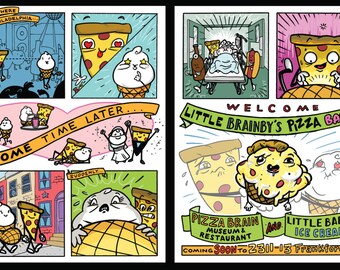 Little Brainby's Pizza Babe!