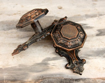 Vintage door knob DoorKnob Metal door knob Retro door knob Shabby chic decor Door hardware Antique door knob soviet door handles