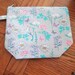 Flower Zipped Project bag
