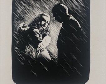 Kiss of Death, lithography