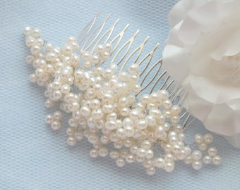 Princess - Vintage Style Freshwater Pearl Hair Comb