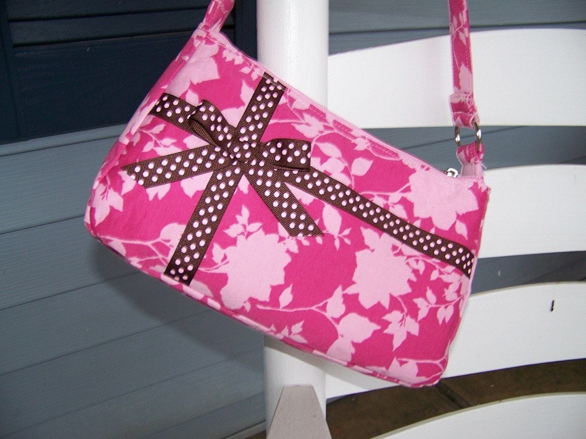 purse pattern Small Easy Zipper Handbag Pdf Pattern Tutorial