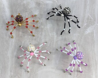 Christmas Spider, Traditional folklore spider, Christmas tree decoration, Christmas ornament, Christmas gift, beaded spider