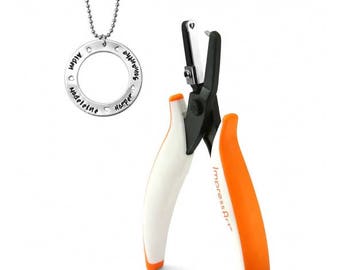 ImpressArt HEART HOLE PUNCH Pliers, Punching Pliers, 1/16" Hole Size, Metal Working Tools, Punching Pliers in Sheet Metal