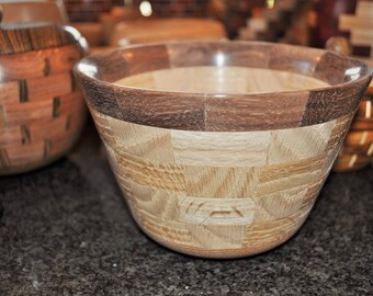 Hand-Turned Segmented Bowl
