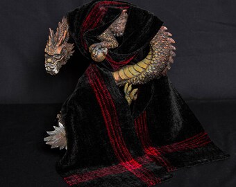 Handwoven Rayon Chenille Scarf